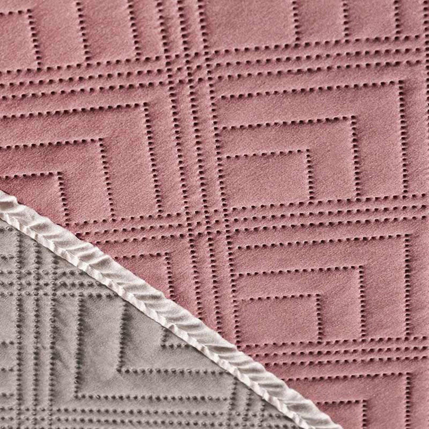 EDREDÓN NOVO MAT DEEP ROSE