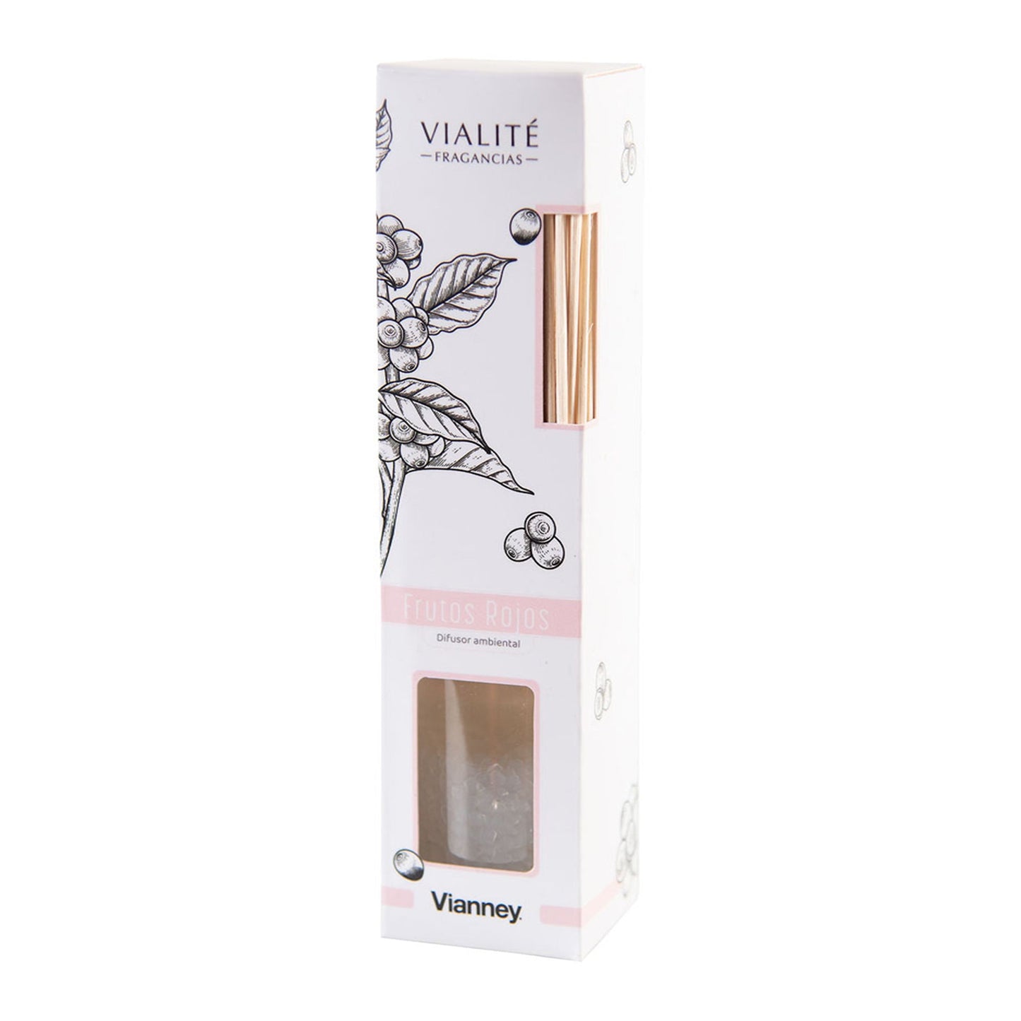 DIFUSOR 80 ML FRUTOS ROJOS