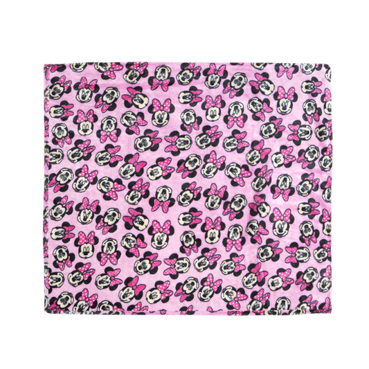 Frazada ligera recién nacido ultrasuave Pink Minnie
