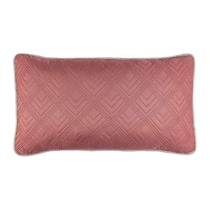 FUNDA DE ALMOHADA STD NOVO DEEP ROSE