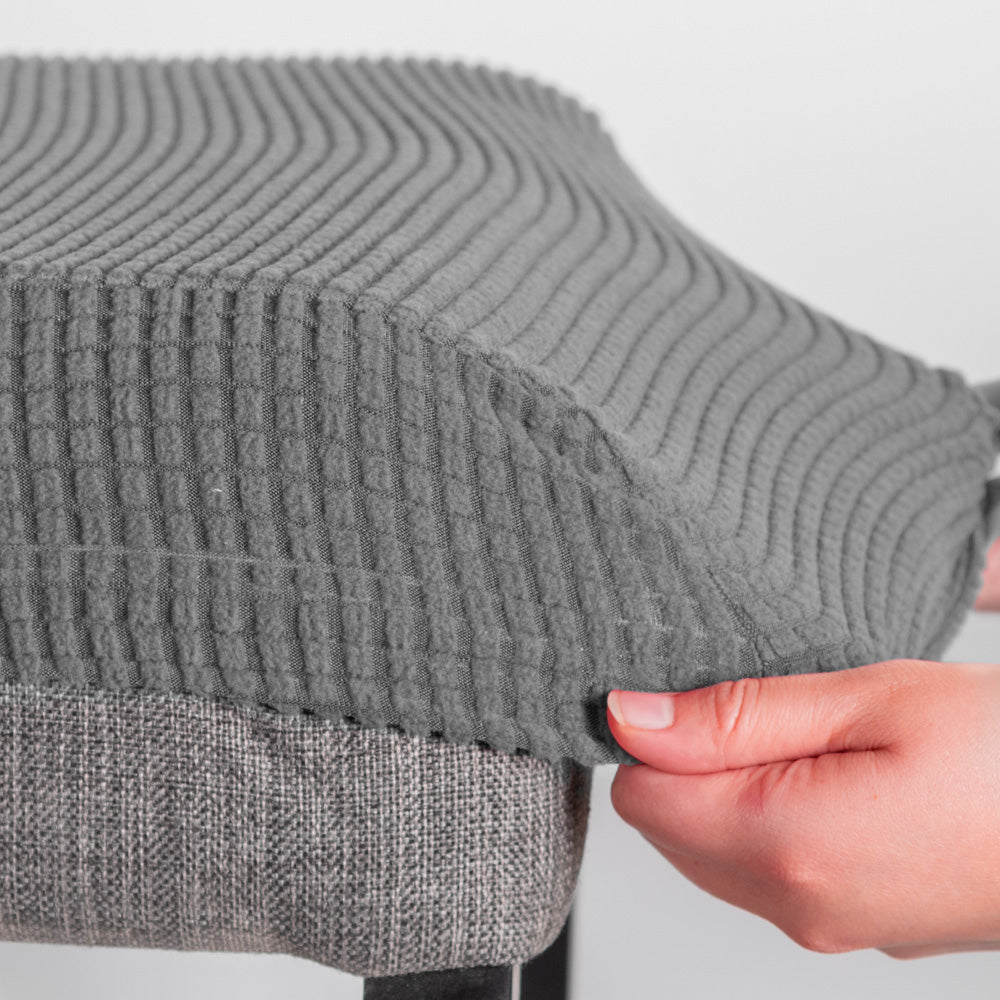 FUNDA DE SILLA NIZA GRIS