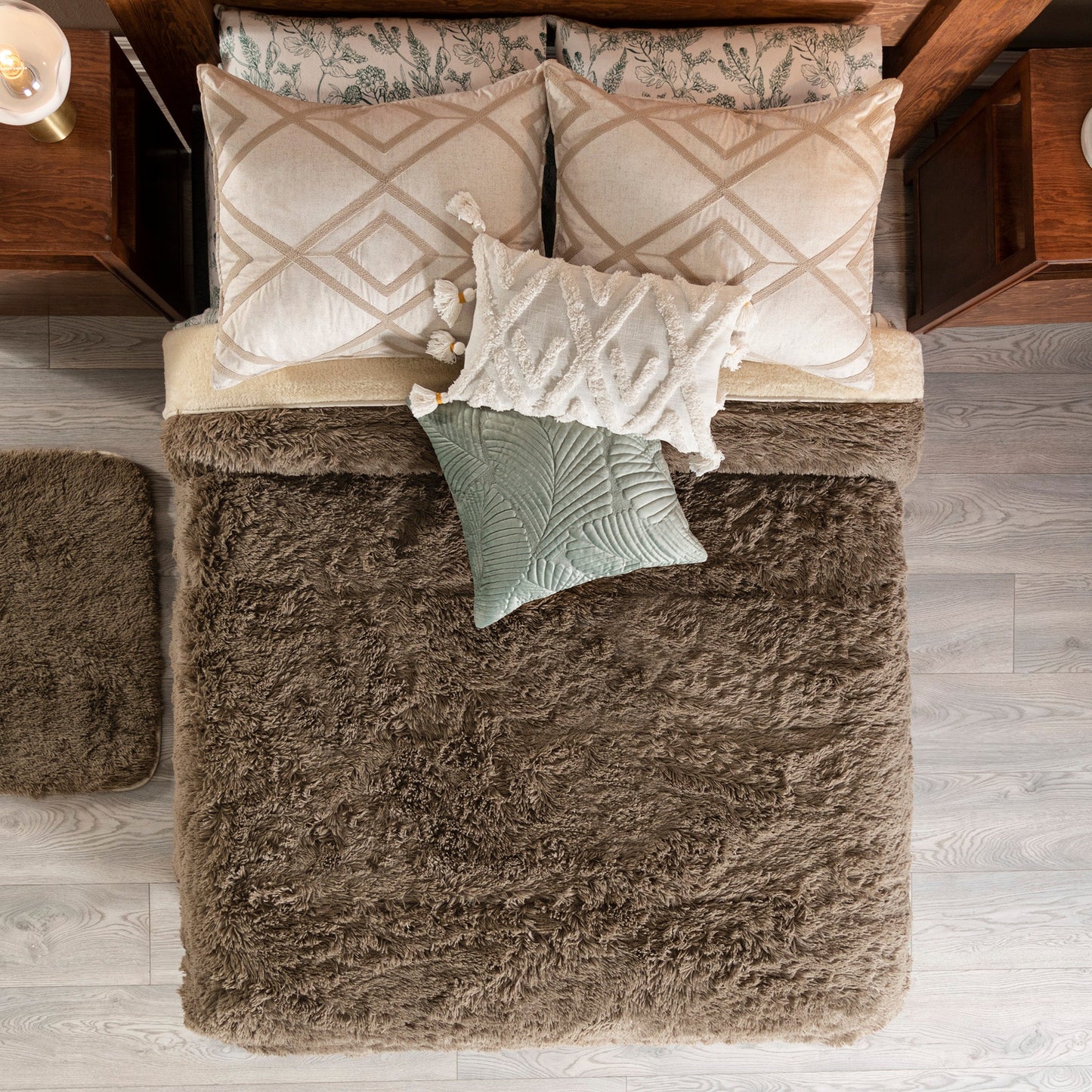 COBERTOR EVEREST MAT XL MOKA