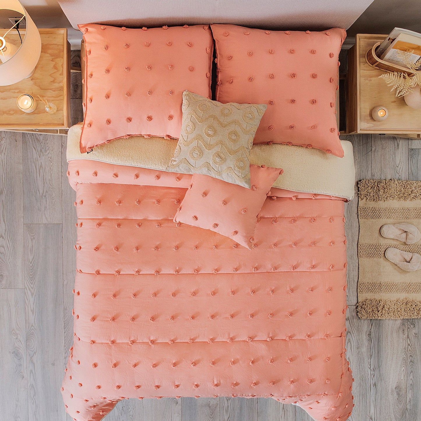COBERTOR AUSTRAL MAT XL ROSETA