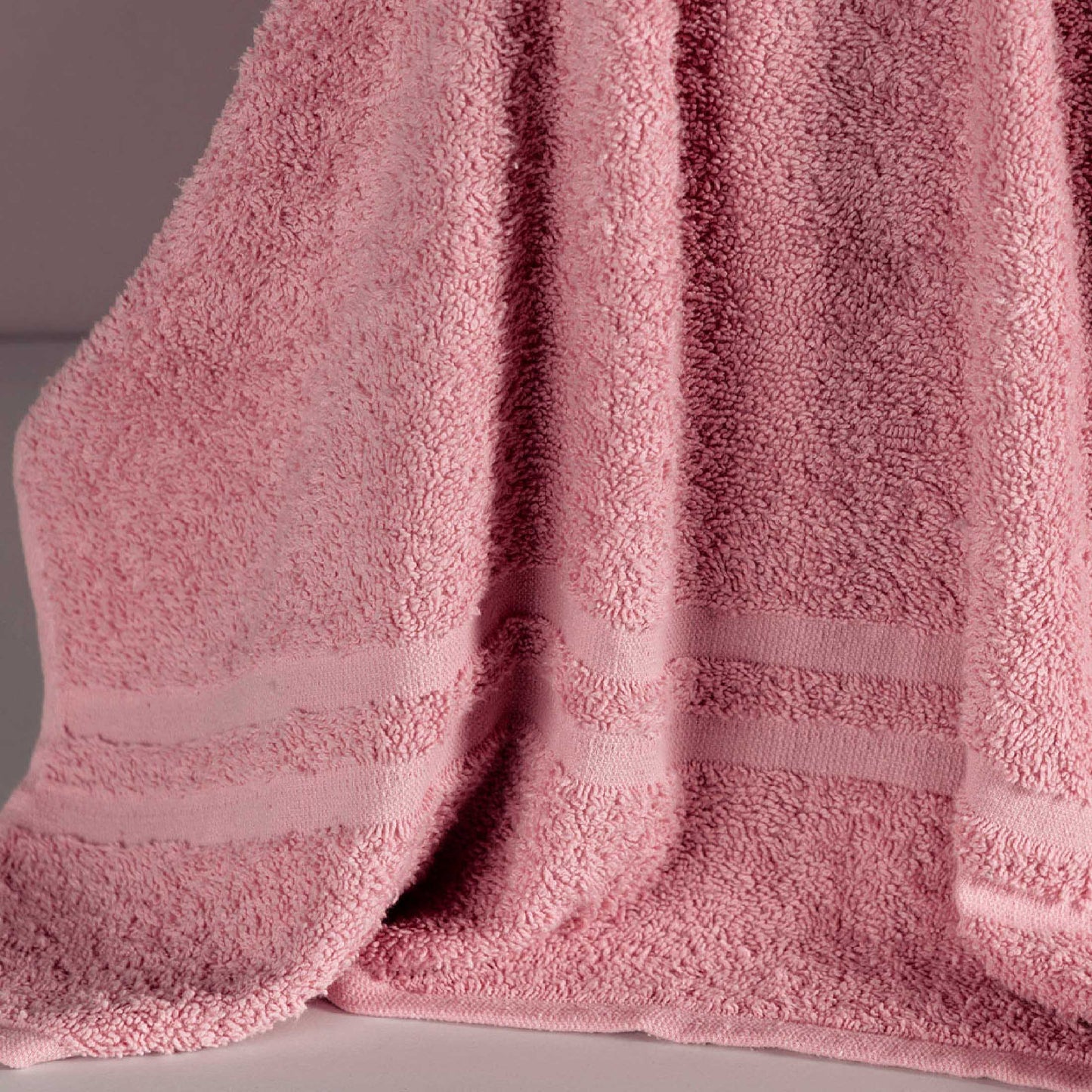 TOALLA CARIBE BAÑO DEEP ROSE