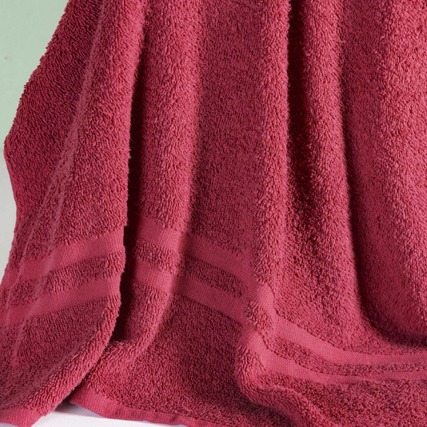 TOALLA CARIBE BAÑO ROJO