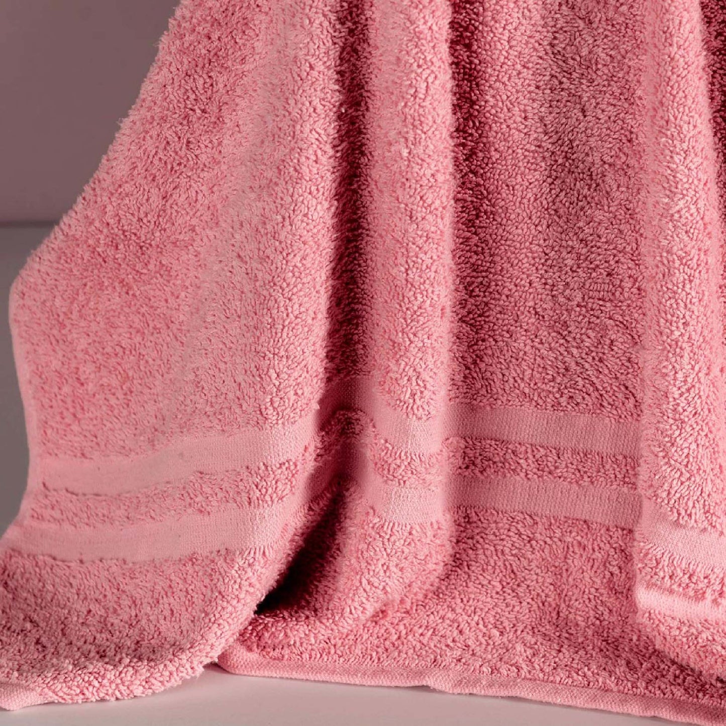 TOALLA TULUM 1/2 BAÑO DEEP ROSE