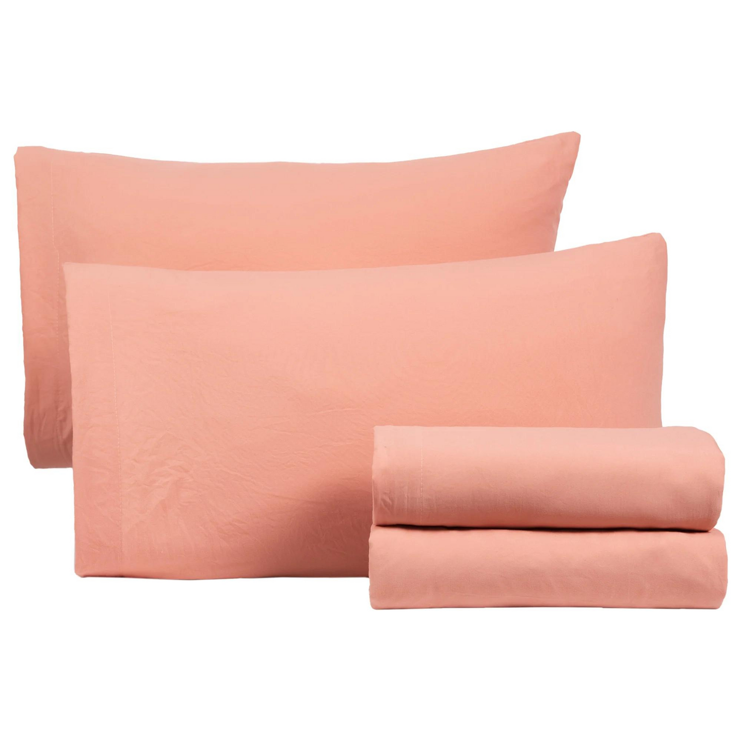 SÁBANAS VIASOFT WASHED QS ROSE