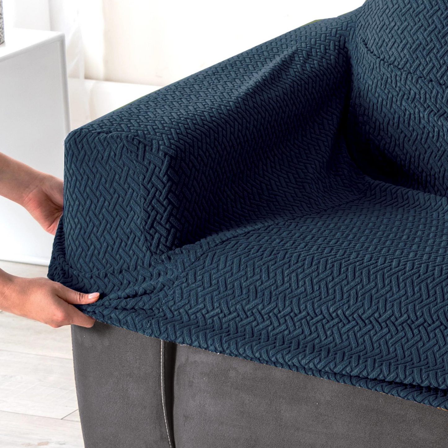 FUNDA DE SILLÓN NIZA SOFÁ MARINO