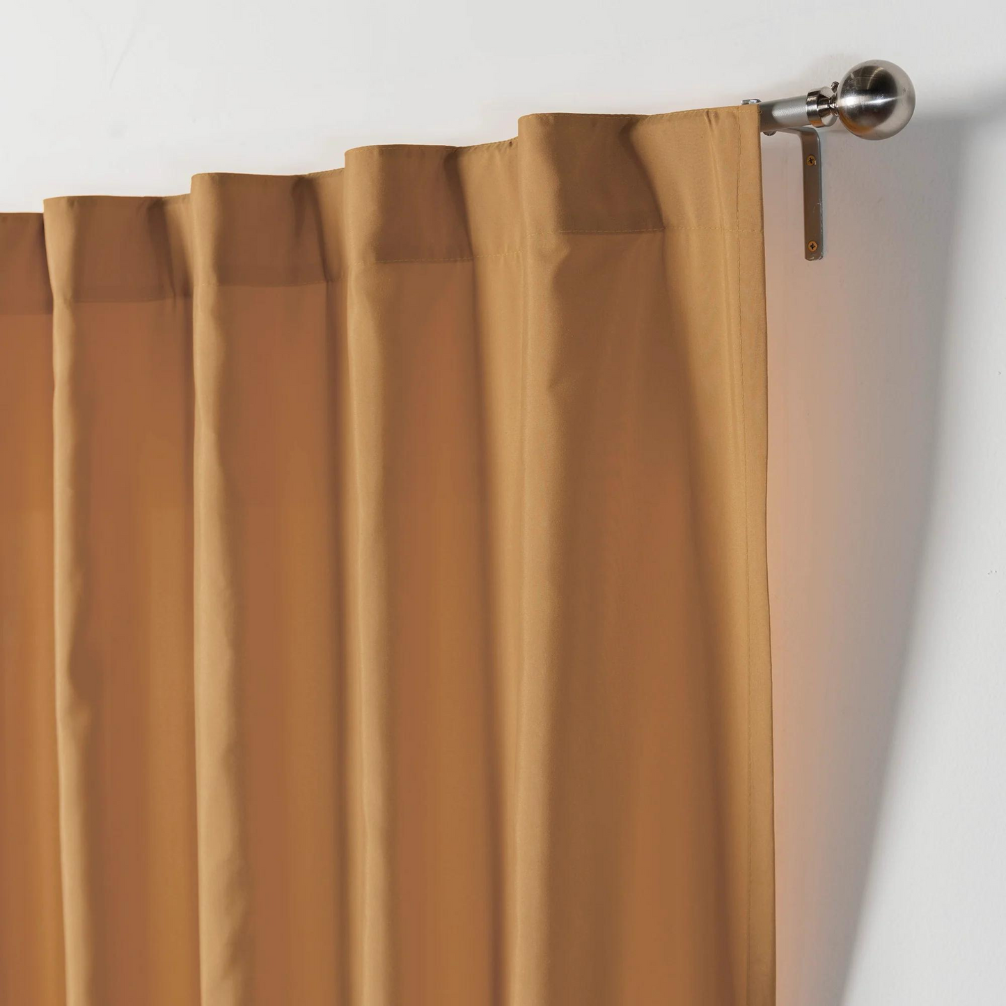 CORTINAS VIASOFT LARGA OCRE