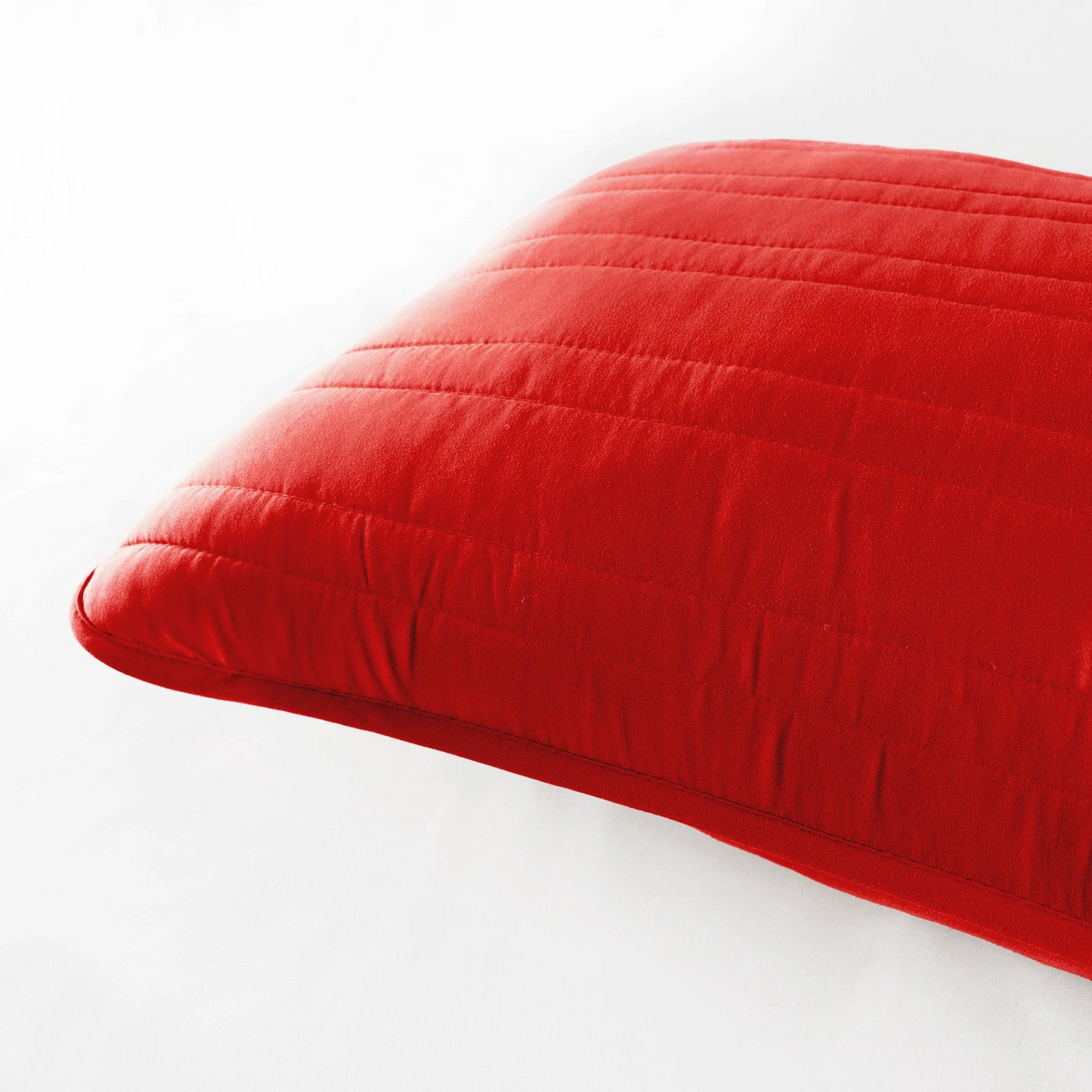 FUNDA DE ALMOHADA KS BASIC ROJO
