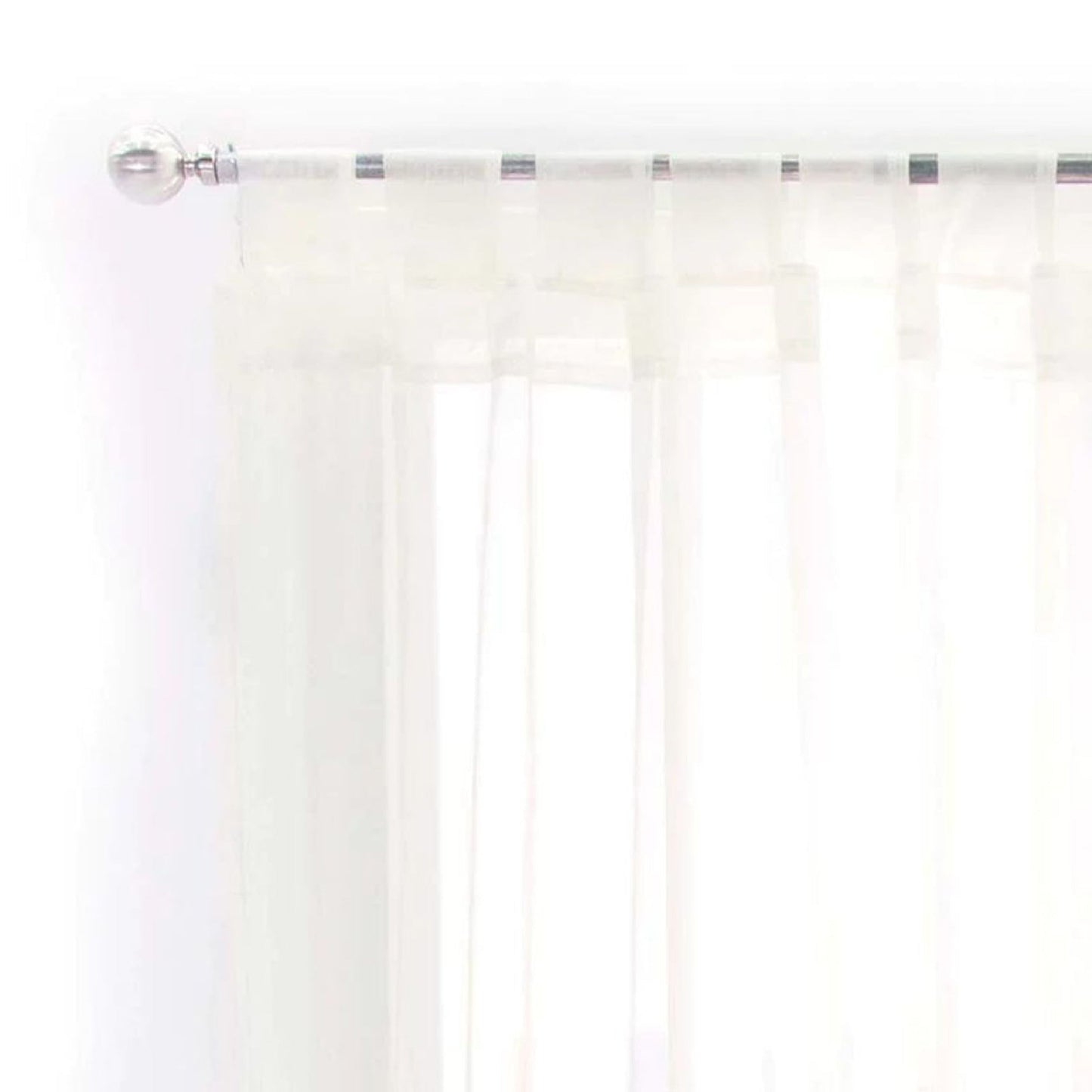 CORTINAS TRANSLÚCIDAS CORTA TERGAL BEIGE