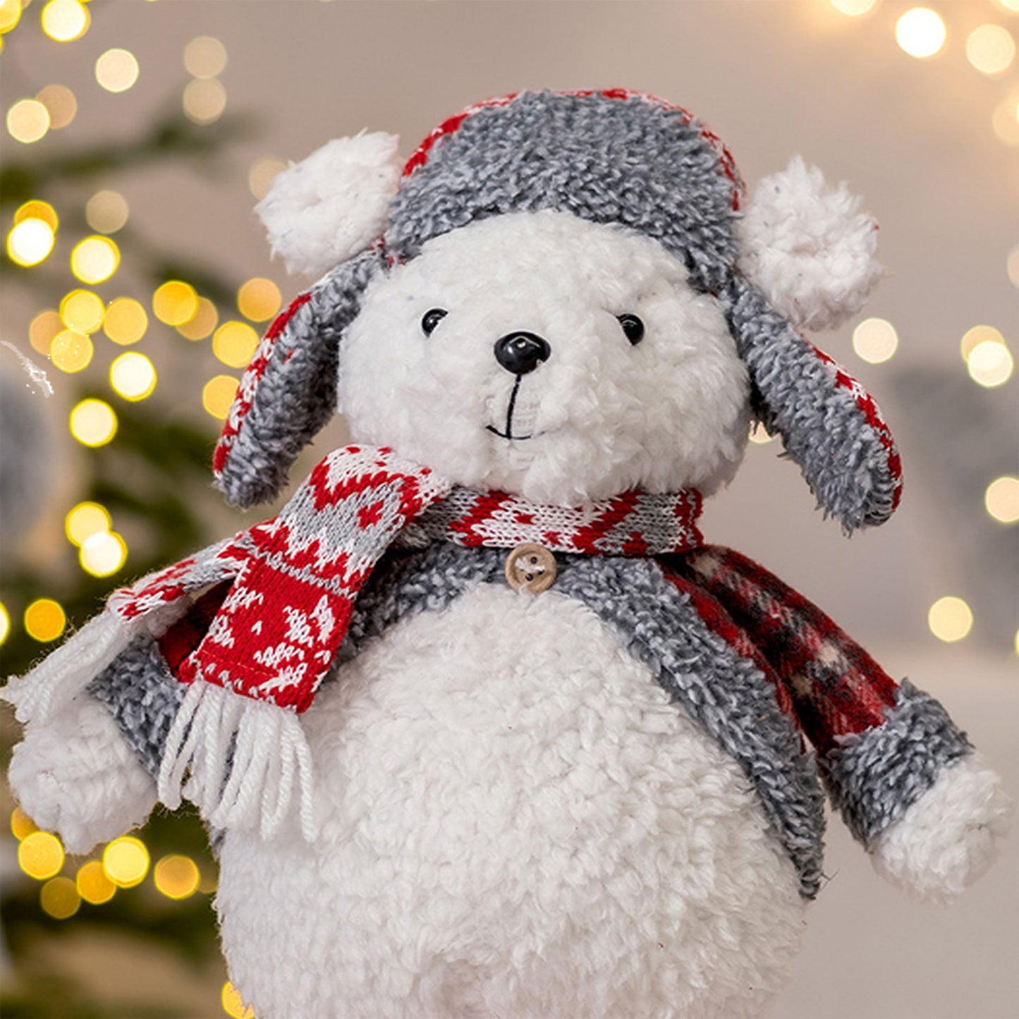 ADORNO NAVIDEÑO OSO POLAR