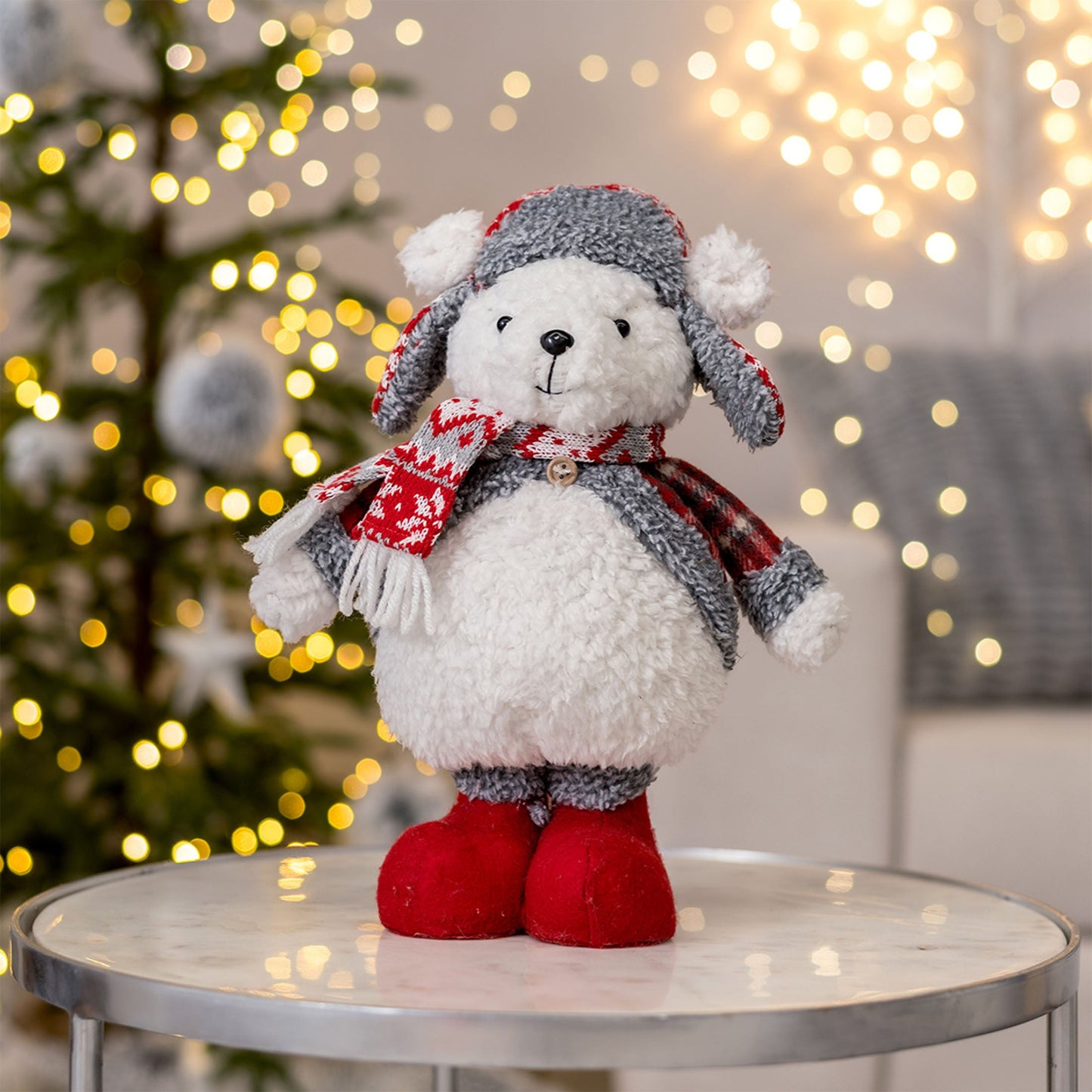 ADORNO NAVIDEÑO OSO POLAR