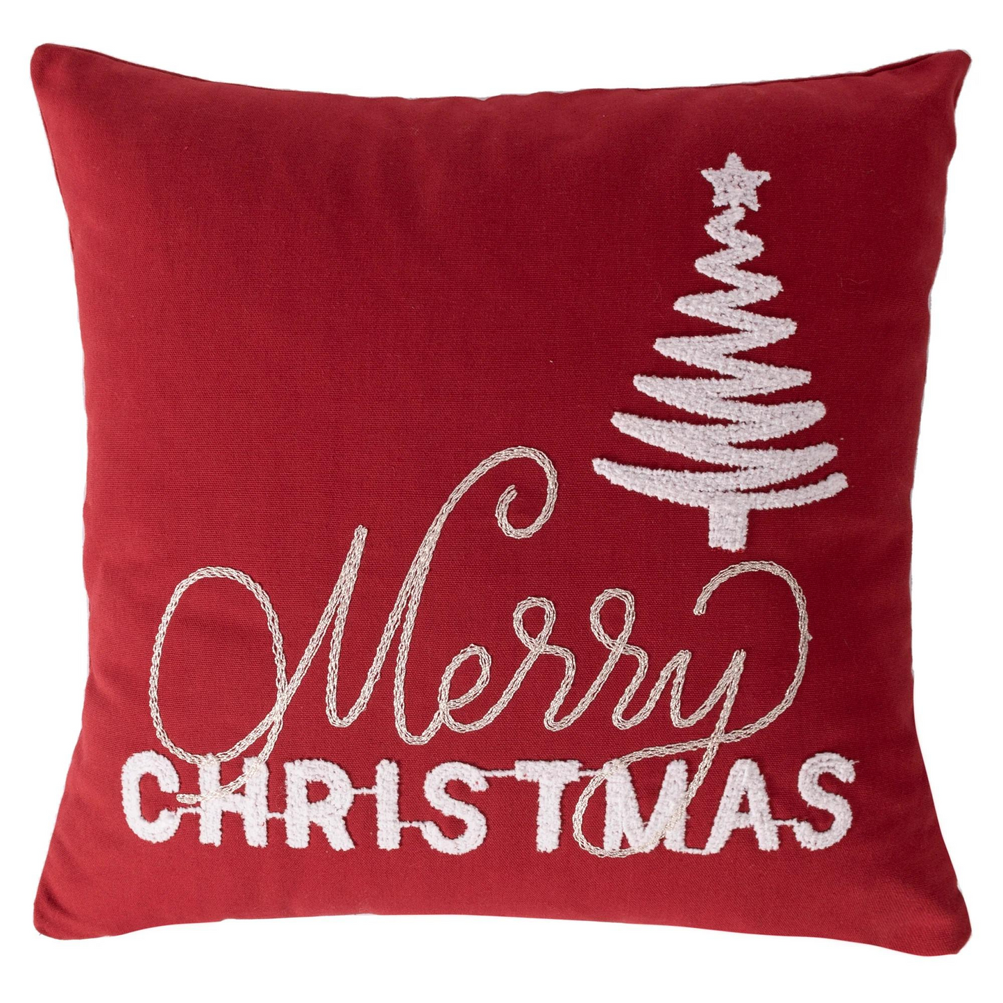 FUNDA DE COJÍN CUADRADO FELIZ NAVIDAD