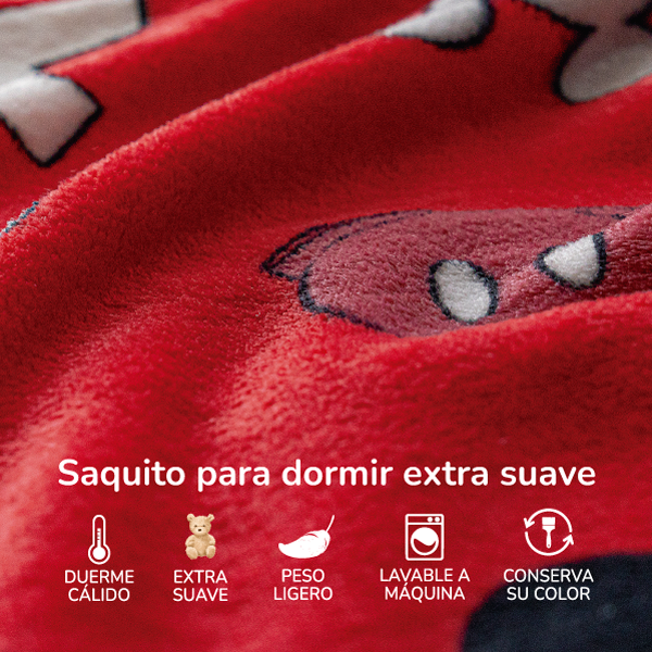 Baby sleeping saquito para dormir microfibra ultrasuave Mickey