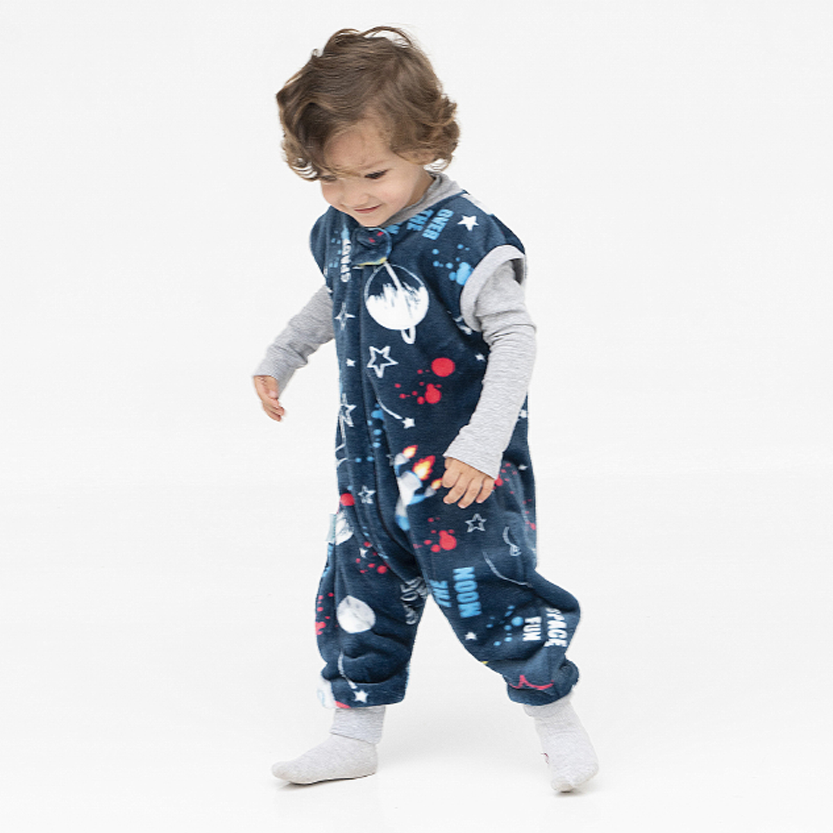 Set 2 Baby Sleepings saquito para dormir Dinos & Galaxy
