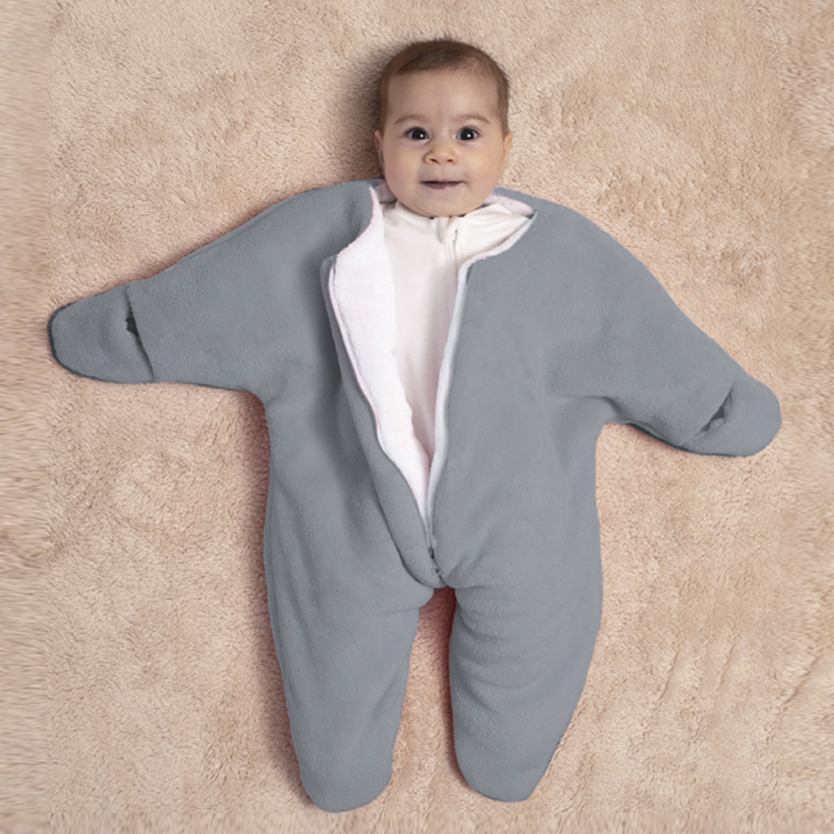 Baby sleeping Gray Star