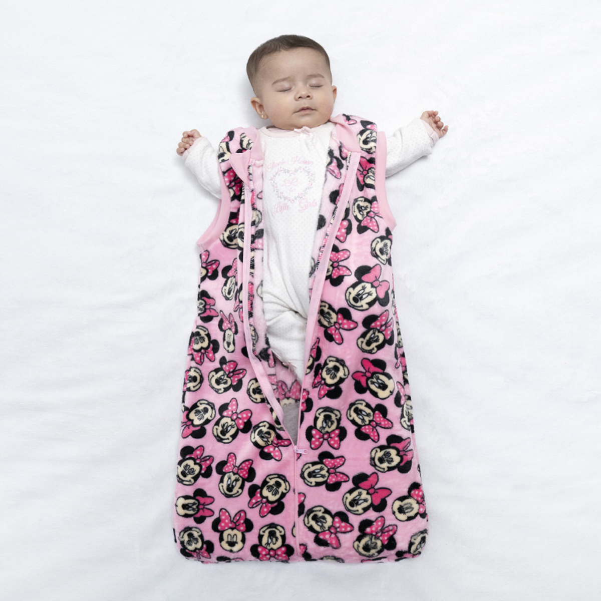 Set 2 Baby Sleepings saquito para dormir Minnie Mouse & Pink Minnie 0-12 Meses
