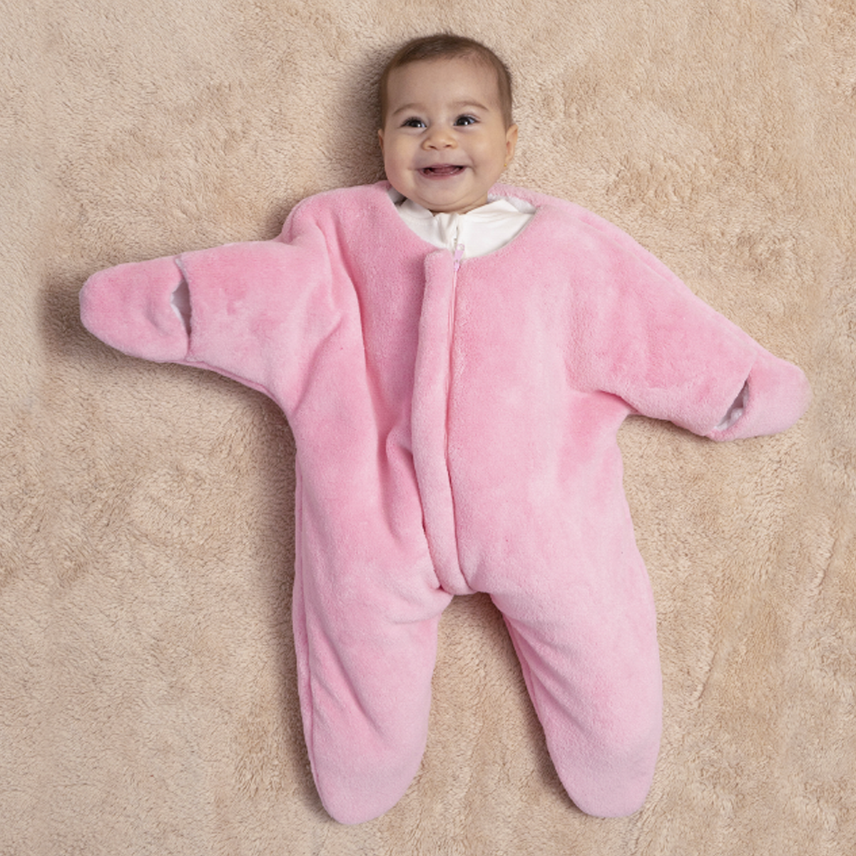 Baby sleeping Pink Star