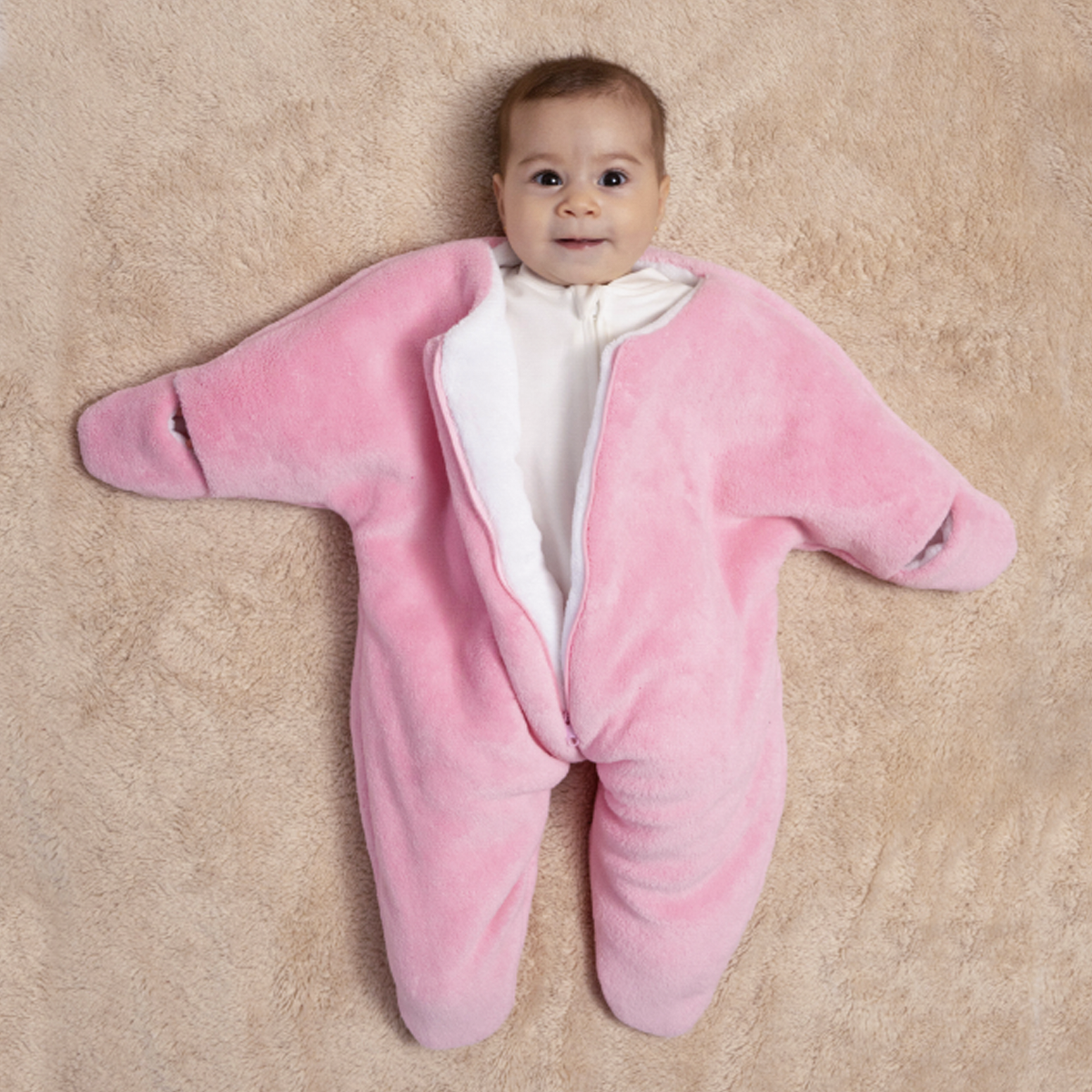 Baby sleeping Pink Star