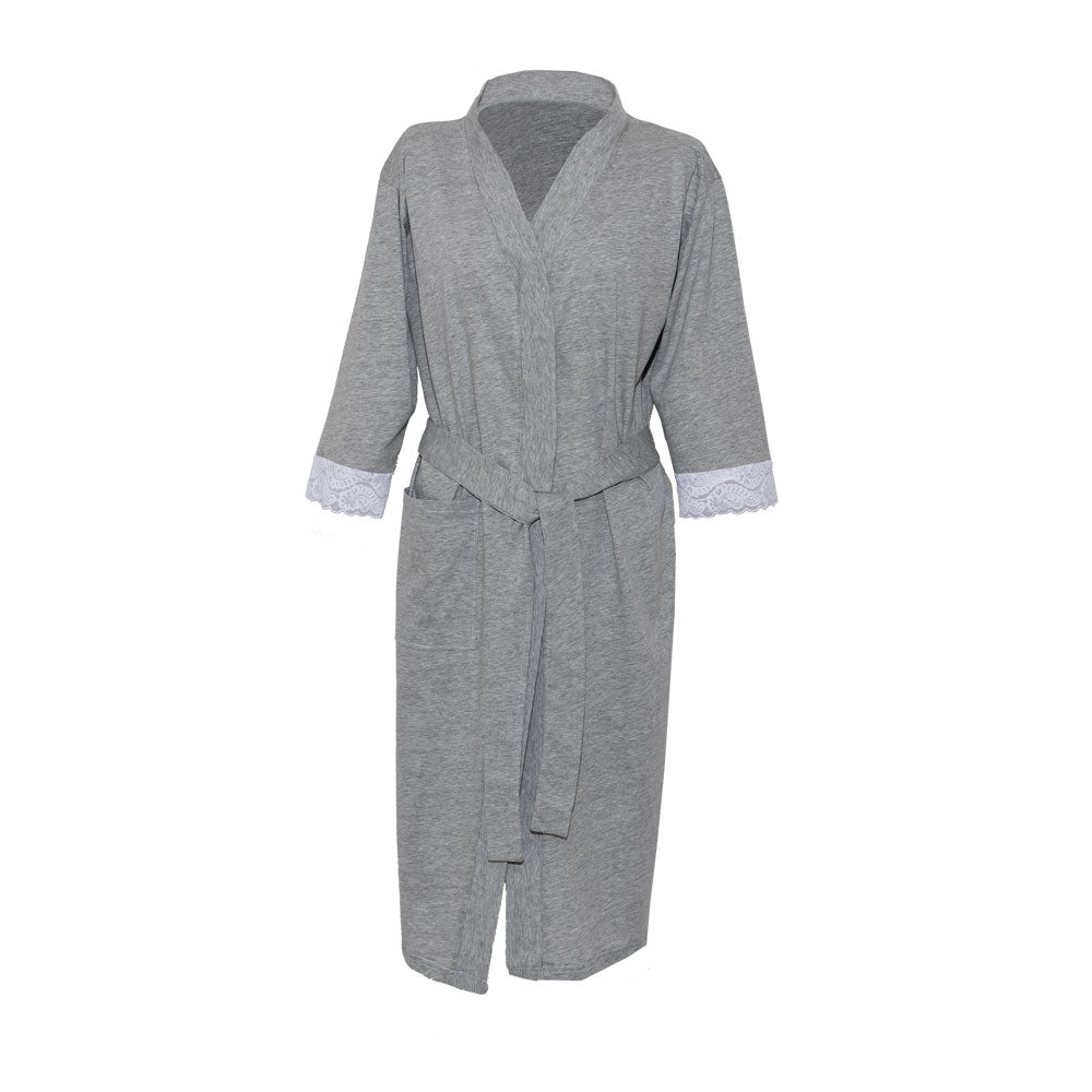 Bata confort maternidad Gris