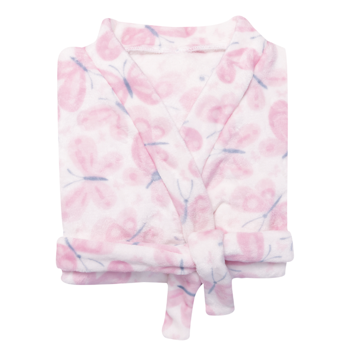 Bata supersoft de microfibra infantil Mariposas