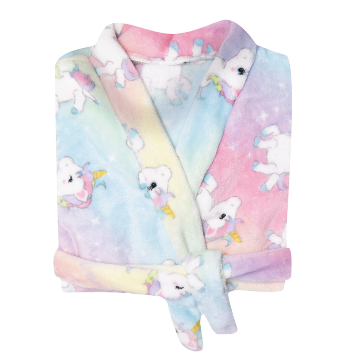 Batita supersoft microfibra para niña Unicornio