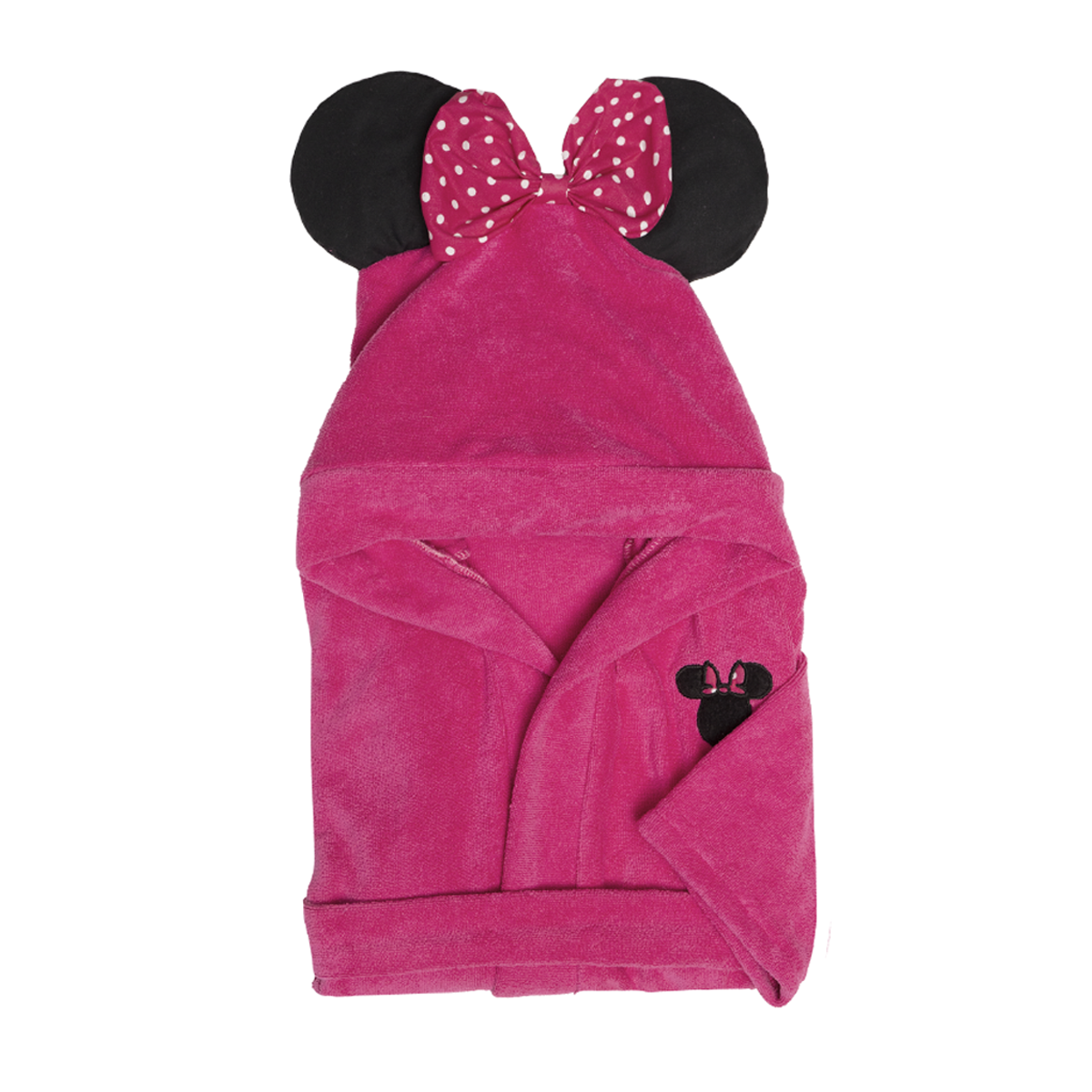 Bata de baño microfibra ultrasuave para niña Minnie