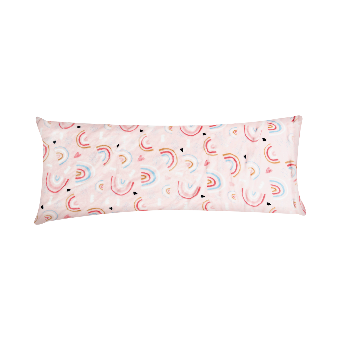 Body pillow infantil almohada cuerpo completo supersoft Arcoíris