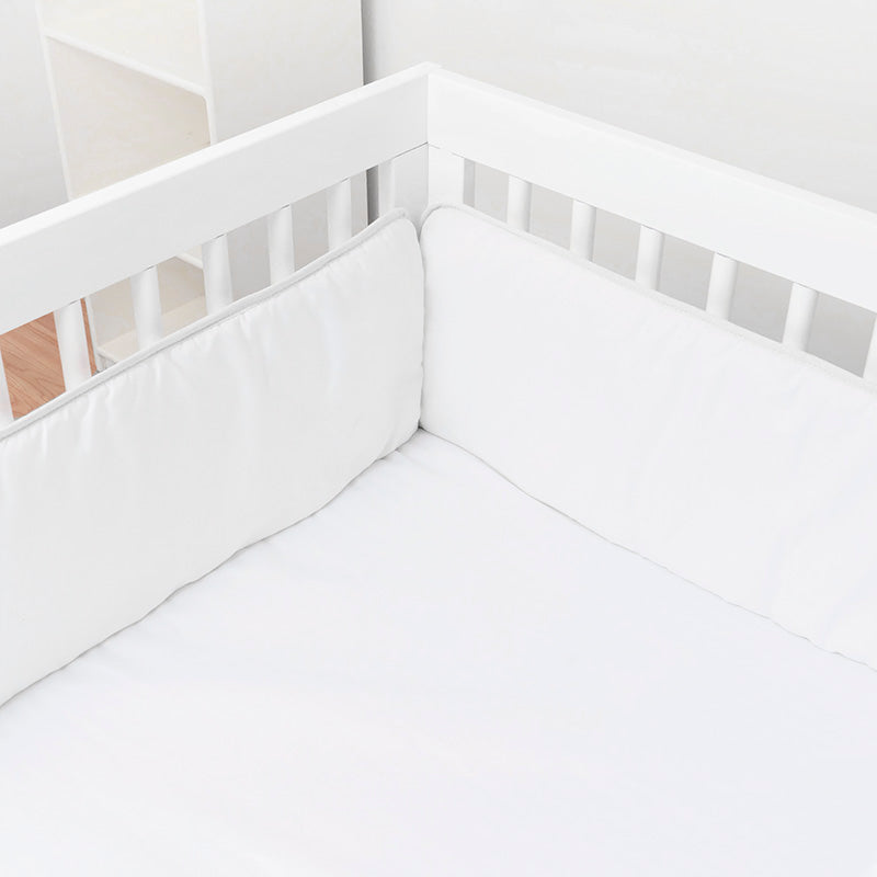 Bumper protector para cuna Blanco