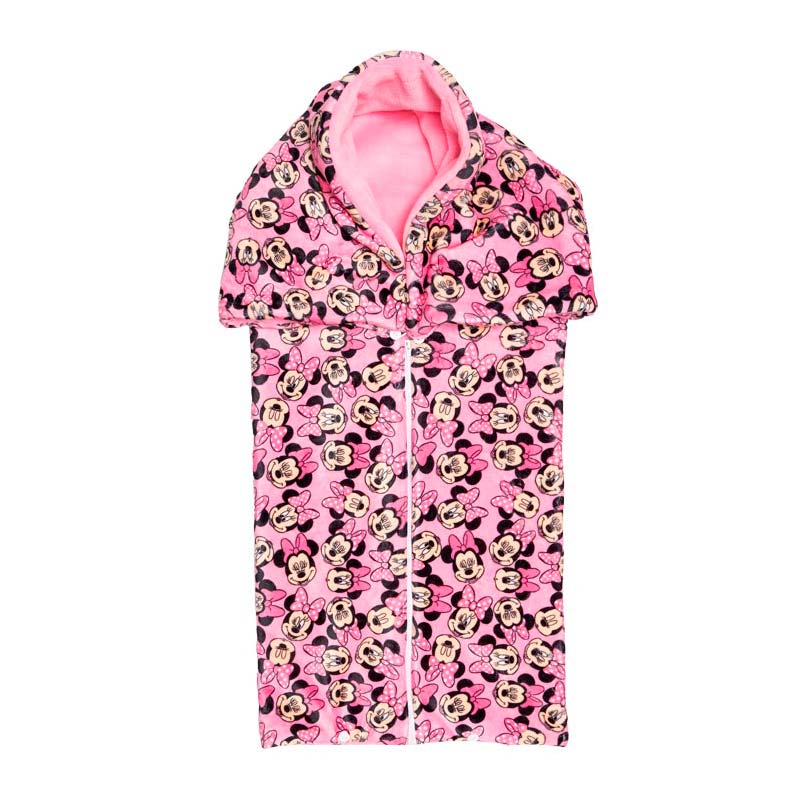 Chiqui sack cobertor saco para dormir 2 en 1 Alaska Pink Minnie