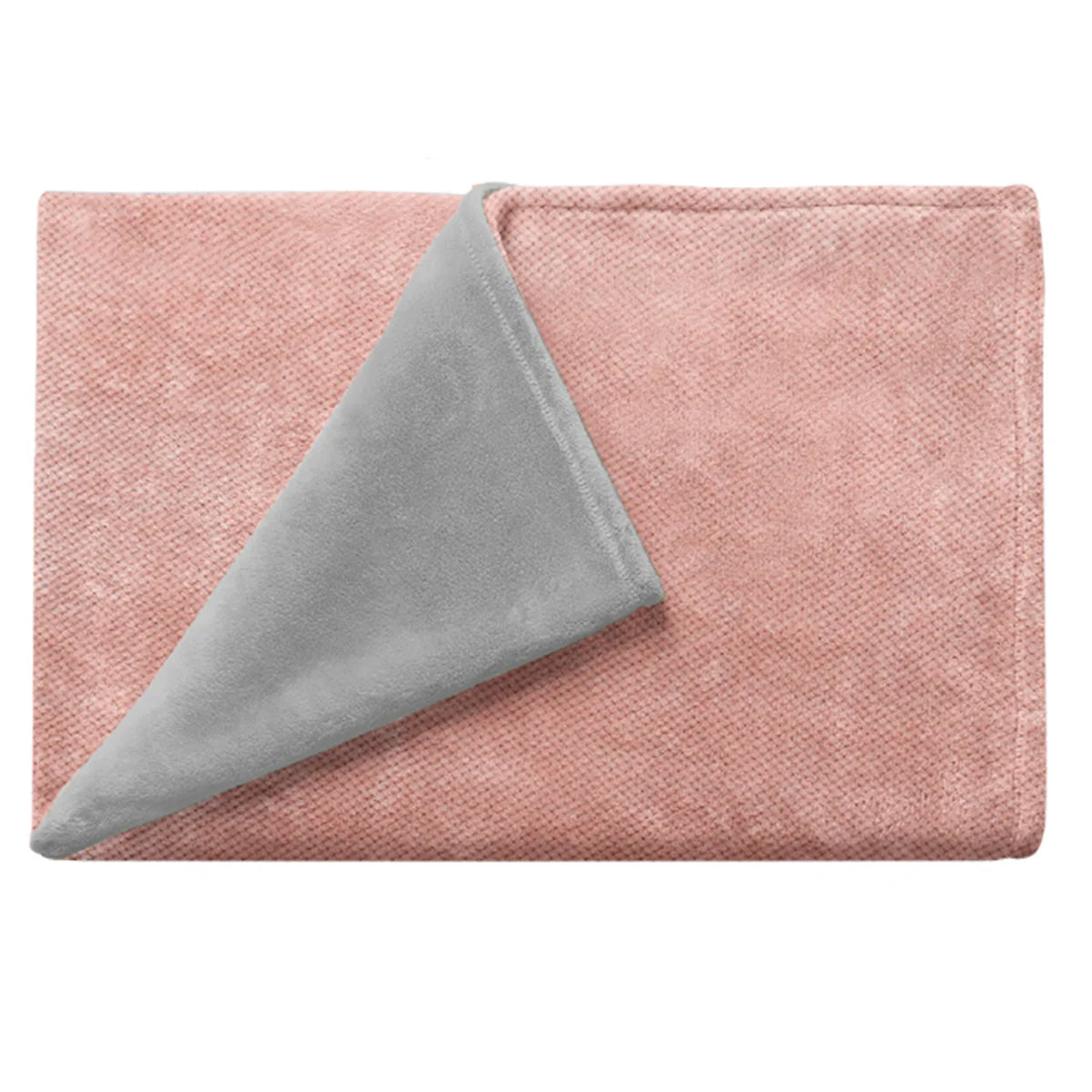 COBERTOR ALASKA CUNERO VELVET ROSE