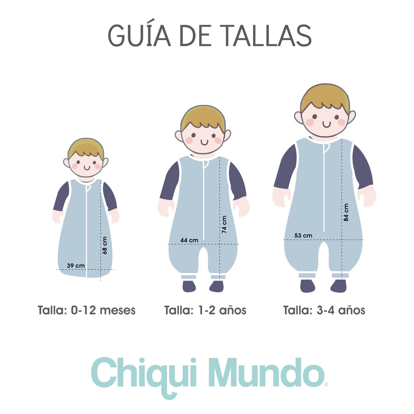 Baby sleeping saquito para dormir Junglita 0-12 Meses