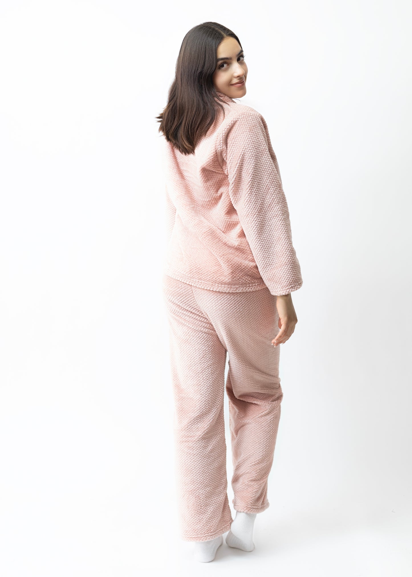 PIJAMA SUPERSOFT G VELVET ROSE