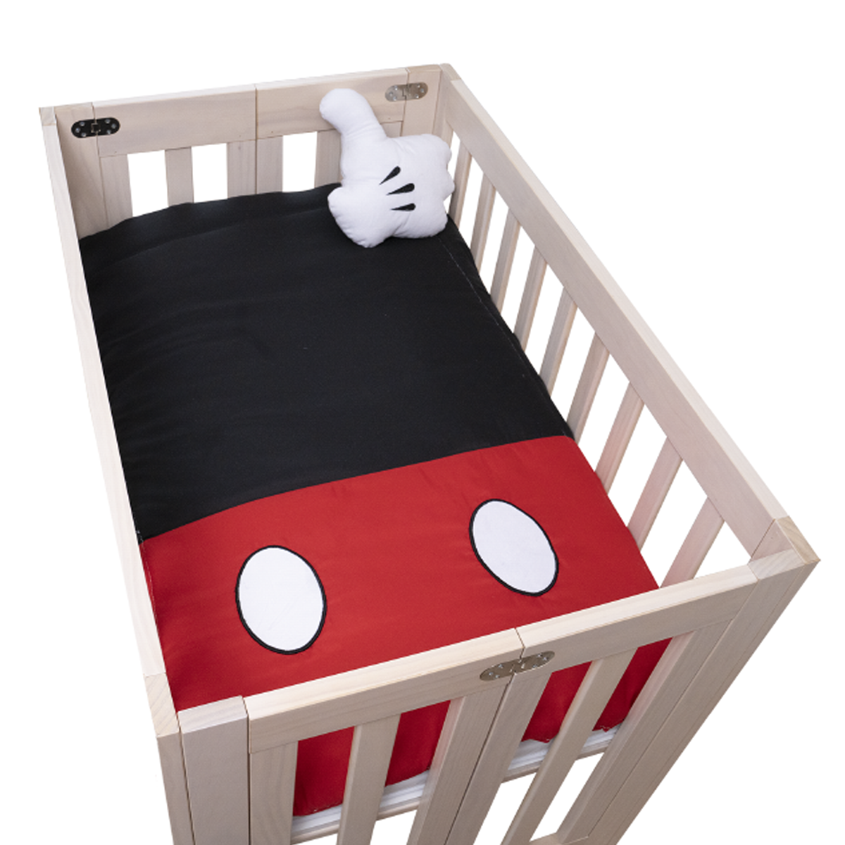 Juego de edredón mini cuna Mickey Mouse