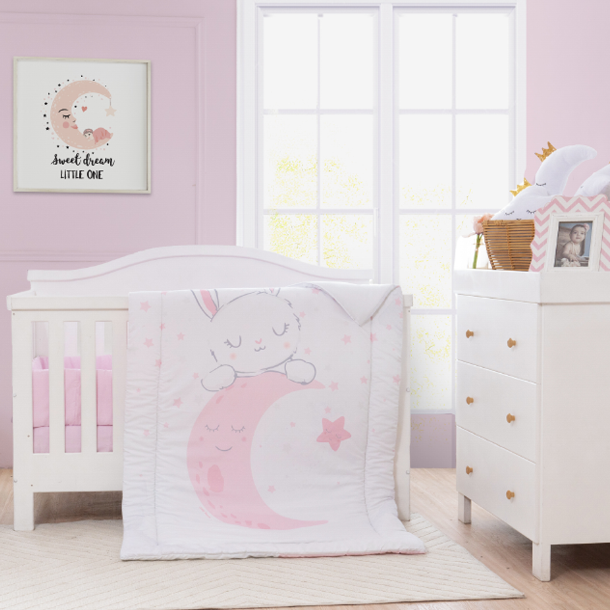 Set de edredón Baby moon
