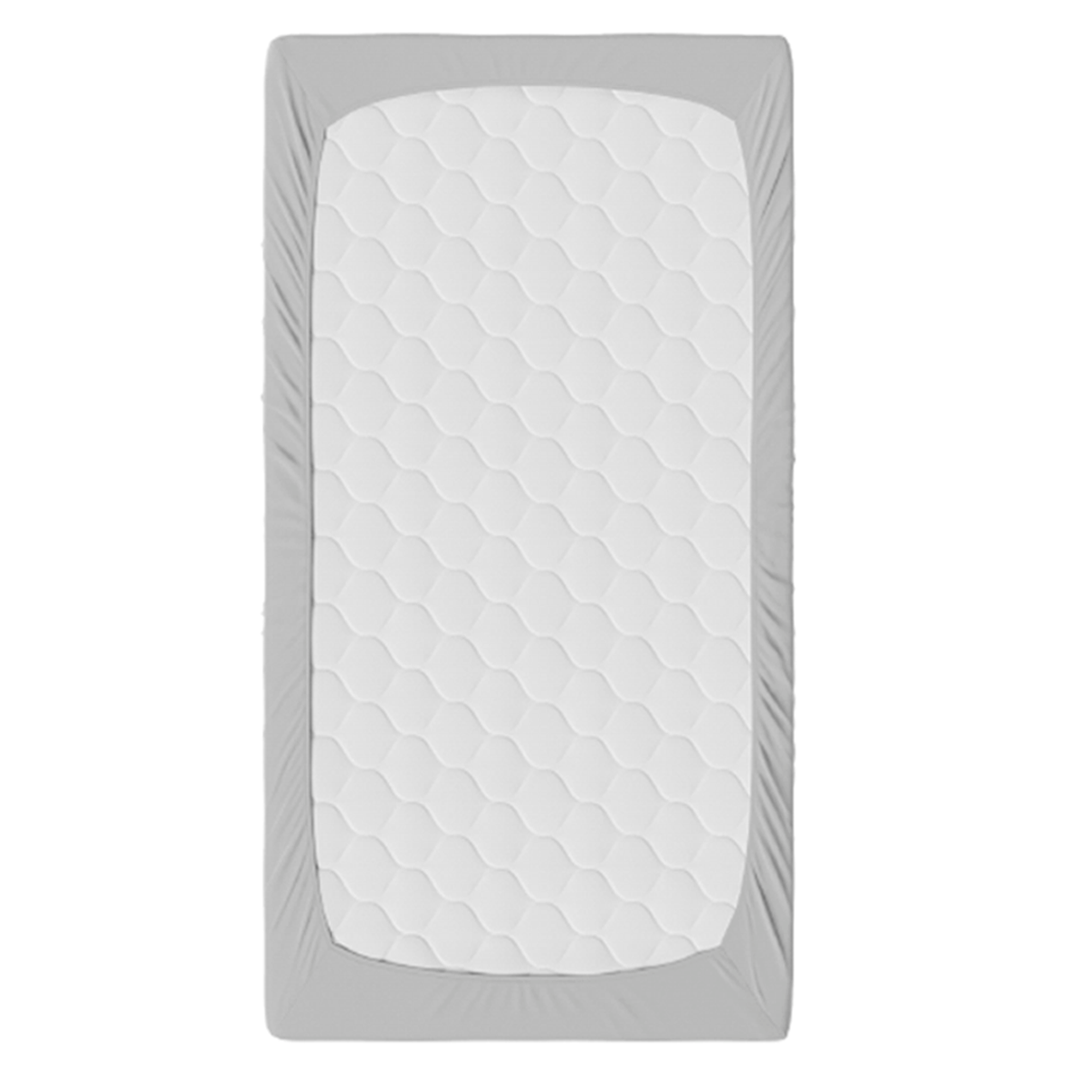 Juego de sábanas para cuna ultrasoft microfibra 3 piezas Gris