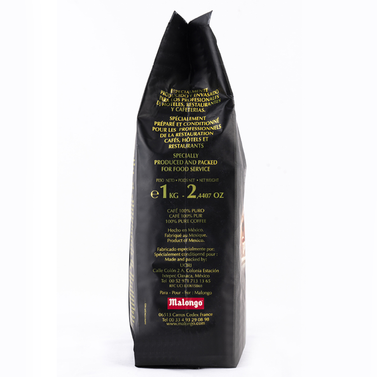Cafe Fusión Gourmet Grano 1 KG - Malongo