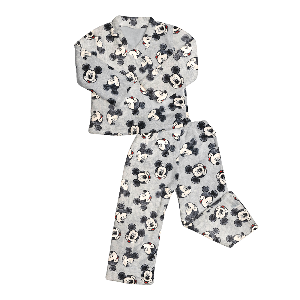 Pijama ultrasuave de microfibra para niña (2 piezas) Classic Mickey