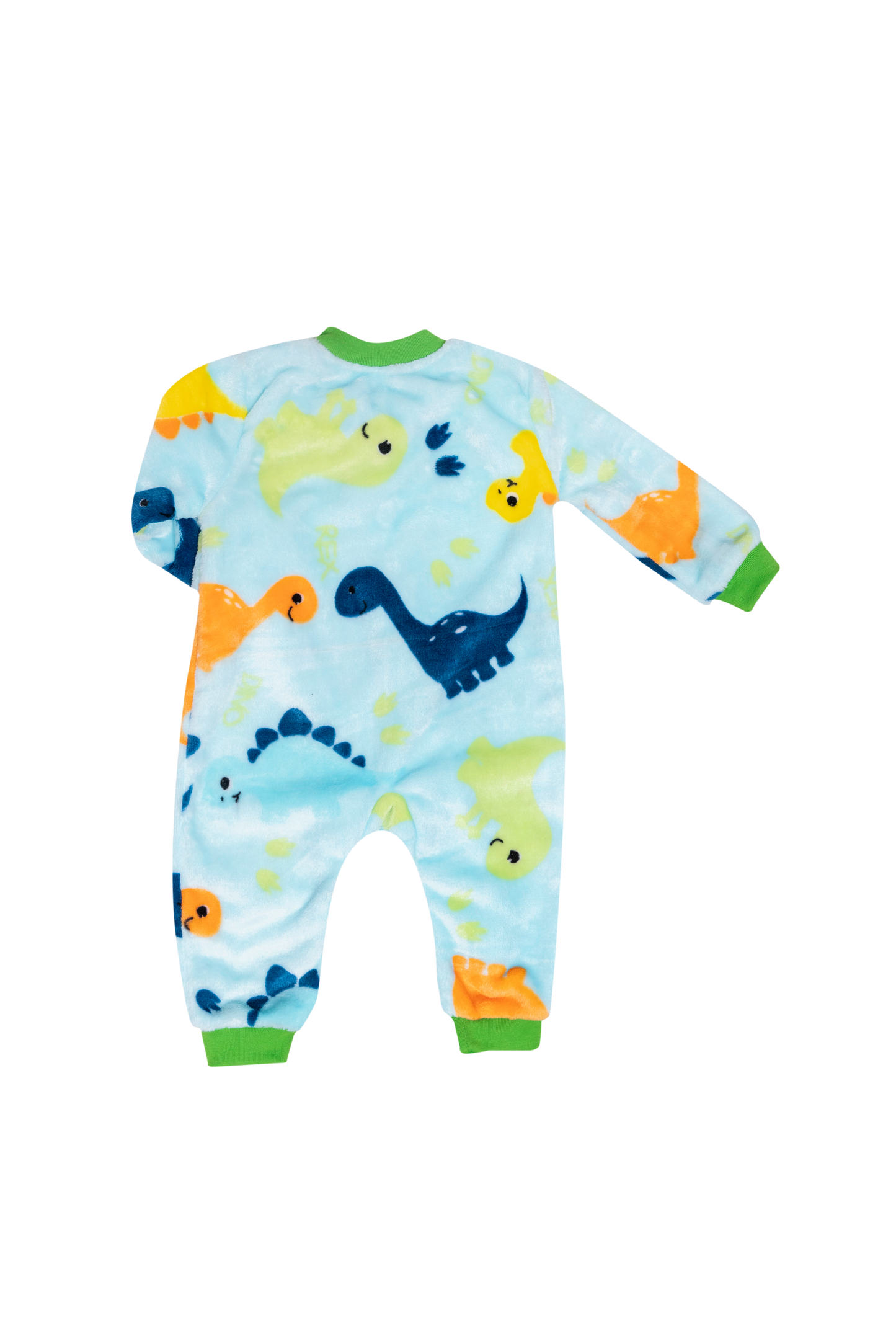 Pijamita ultrasuave de microfibra para bebé (mameluco) Dinos