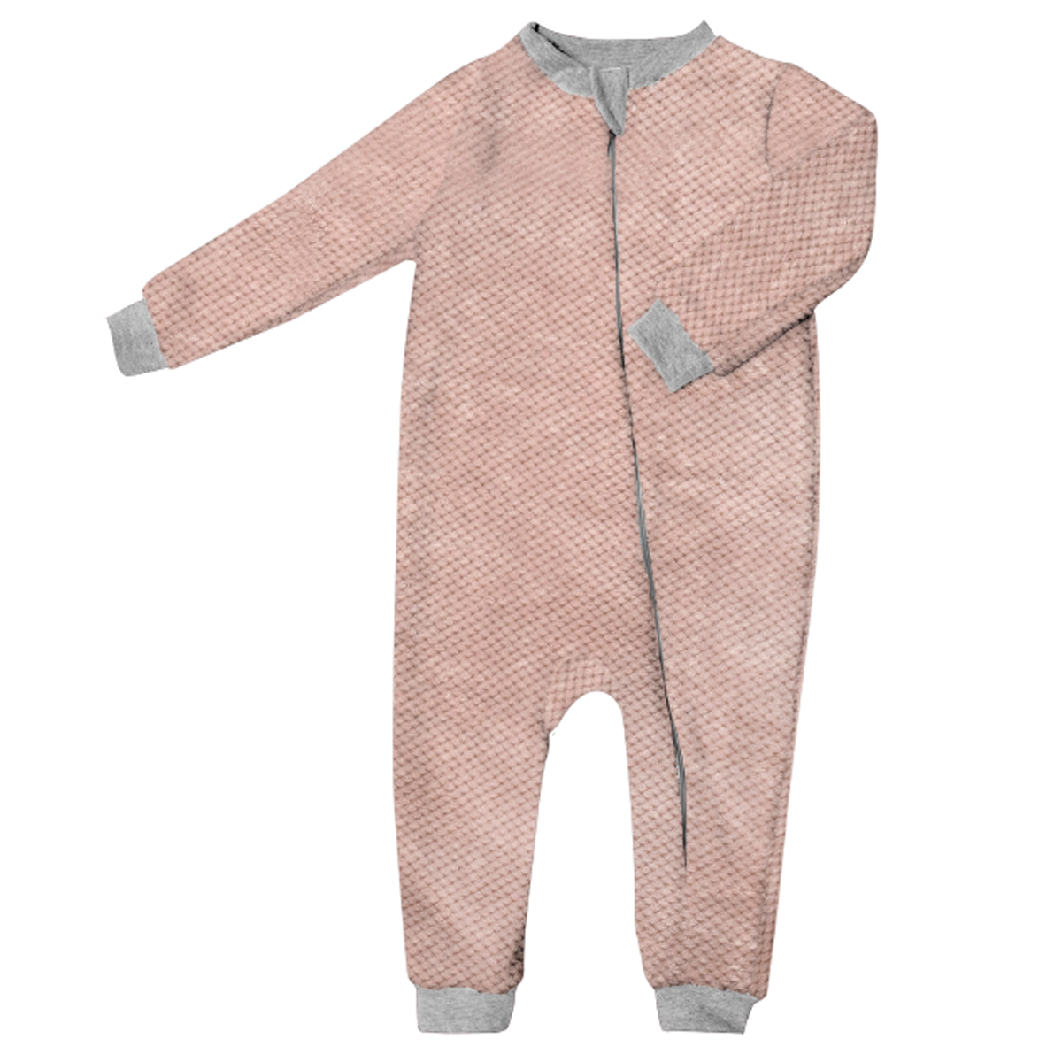 PIJAMITA VELVET ROSE 6-12 M (MAMELUCO)