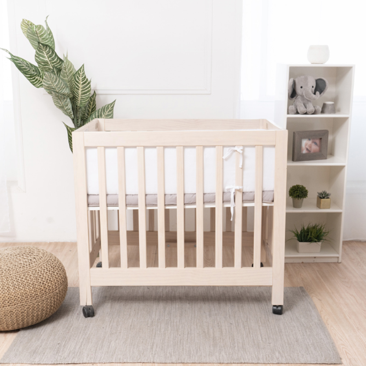 PROTECTOR PARA CUNA BUMPER BLANCO