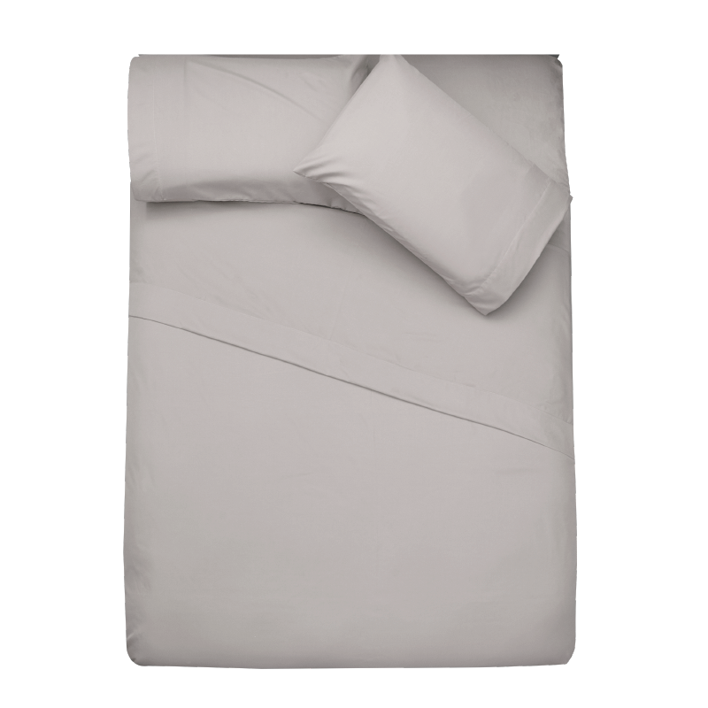 Juego de sábanas ultrasoft microfibra Gris