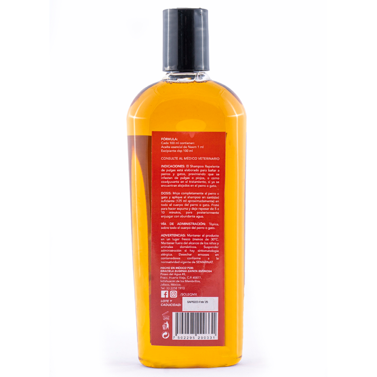 Shampoo para perro