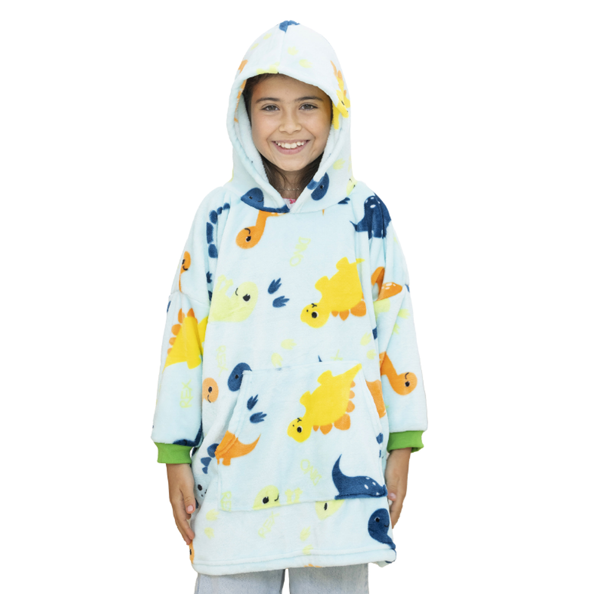 SUDADERA COBIJA AFELPADA 4-8 DINOS