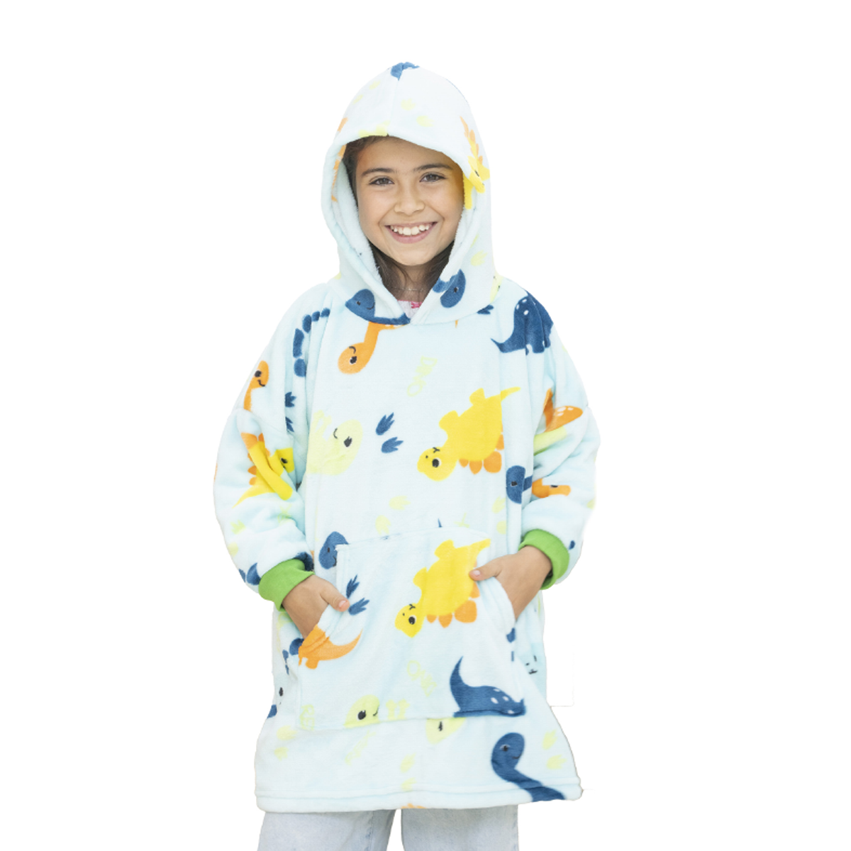 SUDADERA COBIJA AFELPADA 4-8 DINOS