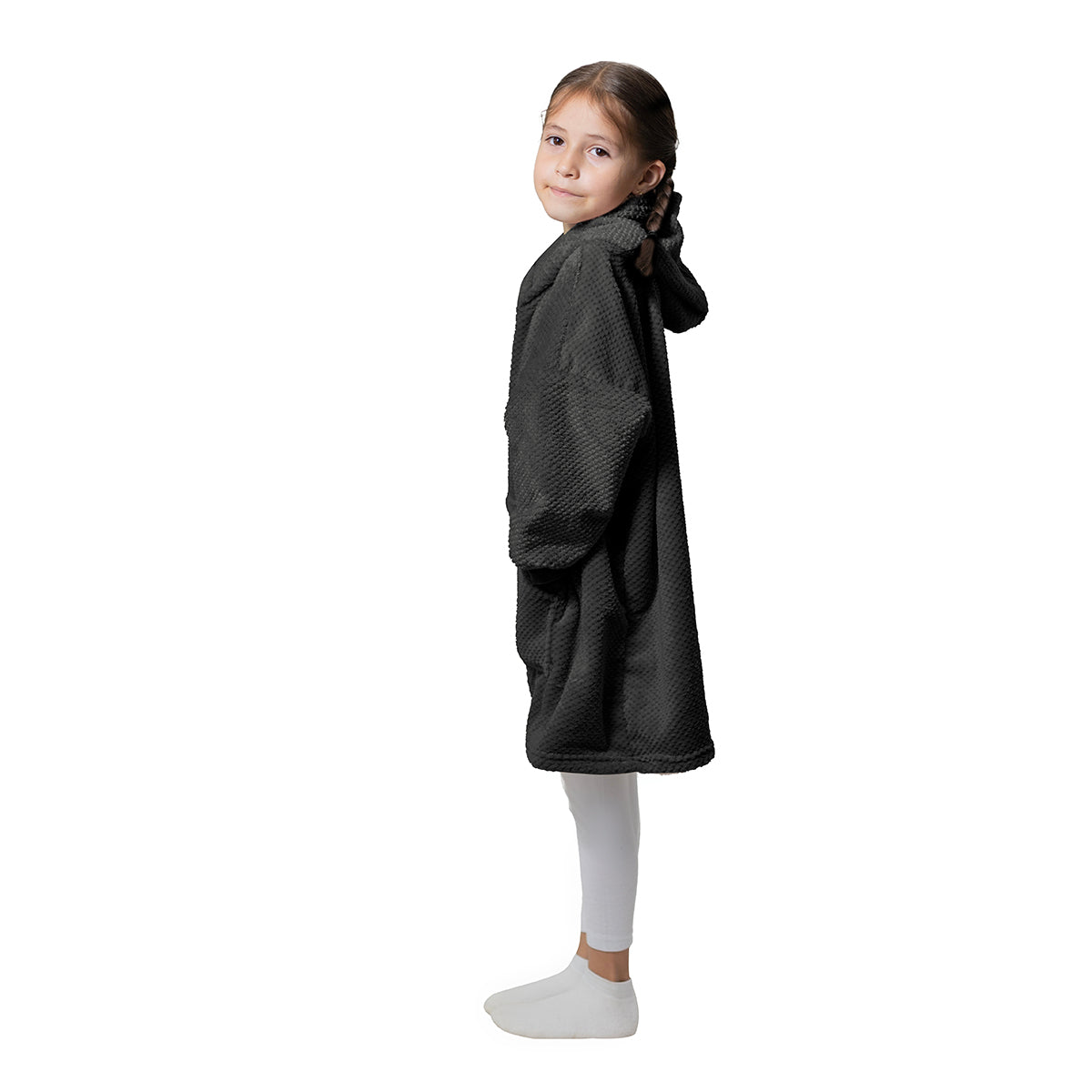 SUDADERA COBIJA AFELPADA 4-8 VELVET GRAY