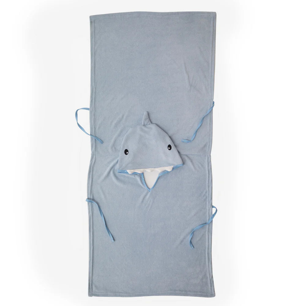 PONCHO DE BAÑO TIBURÓN 3-4 AÑOS