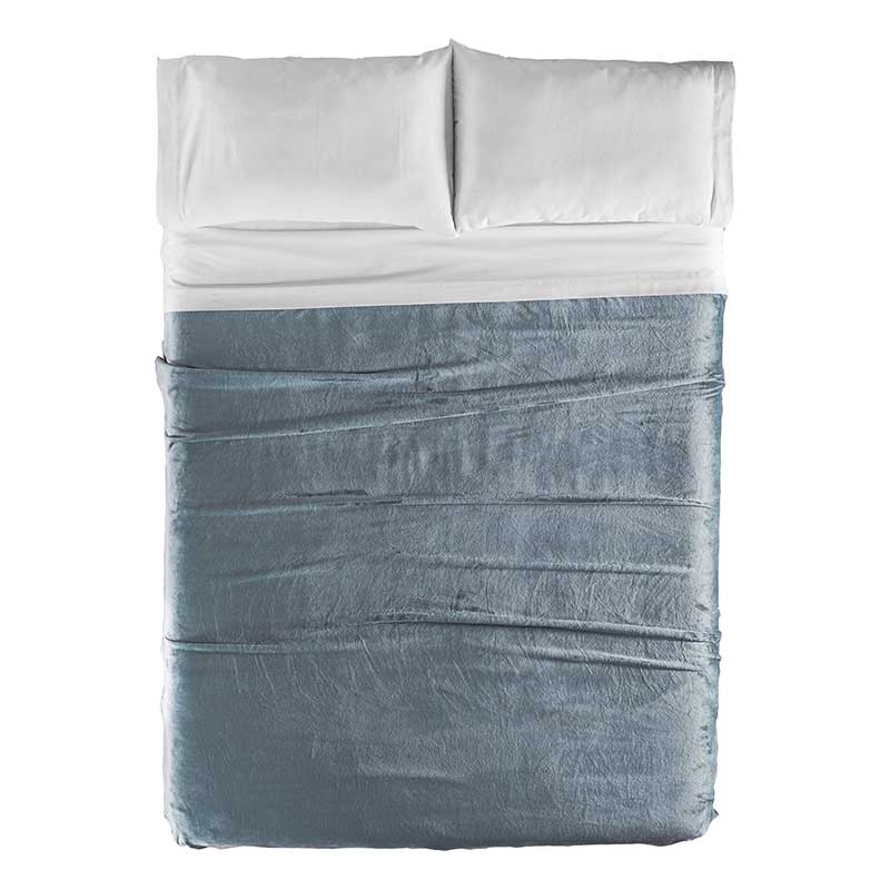 COBERTOR LIGERO FRAZADA AZUL