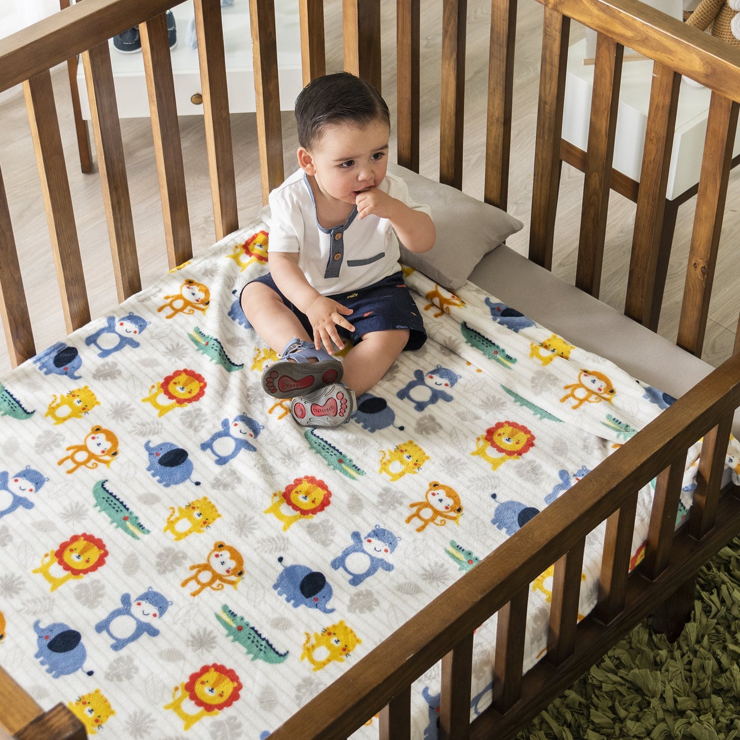 COBERTOR BABY LIGERO CUNA FRIENDS